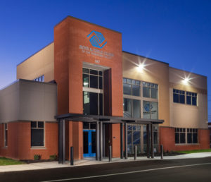 A rendering of the Boys and Girls Club building.