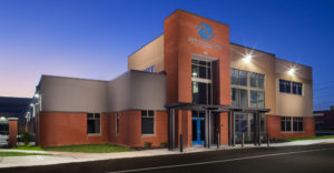 A rendering of the Boys and Girls Club building.
