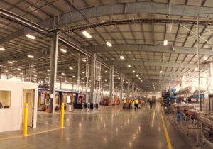 The interior of the DelConca manufacturing facility.