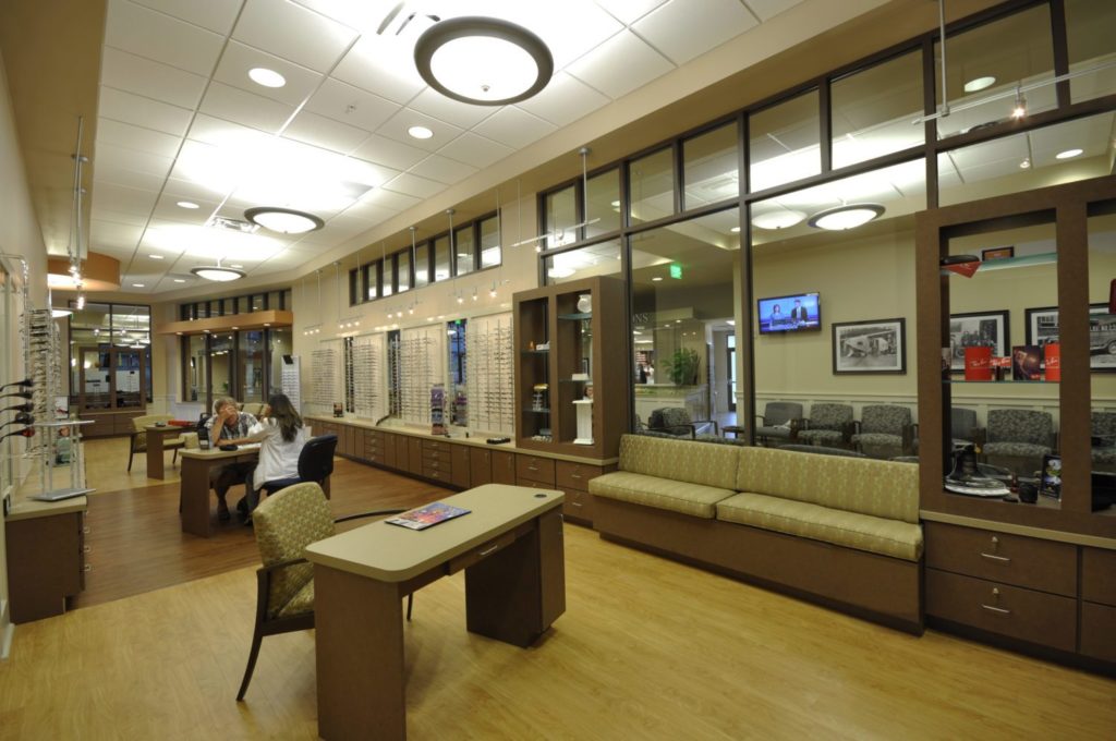 The interior of the Southeast Eye Center