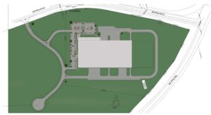 A sit plan for the state of the art manufacturing facility, HP Pelzer.