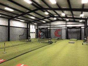 Central High School's new Tommy Schumpert & Bud Bales Hitting Facility.