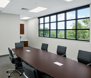 Conference room created during the expansion of KID.