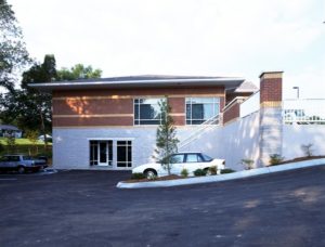 A side-exterior view of Norwood Family Practice Medical Clinic.