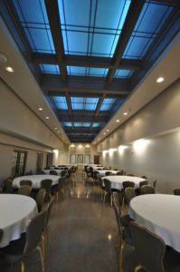 A banquet room that was installed at S&W Grand.